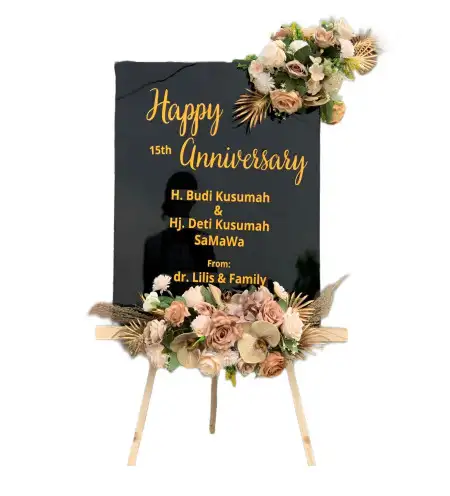 Papan Bunga Akrilik Bungaya